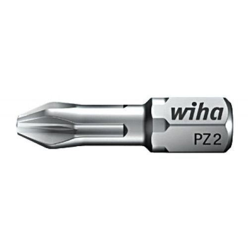 Embout de vissage WIHA Standard - Boite de 50 embouts - PZ1 x 25 mm - 08056