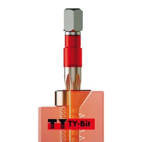 Jeu de 5 embouts TY - empreinte Torx - T10 - longueur 49mm WIHA