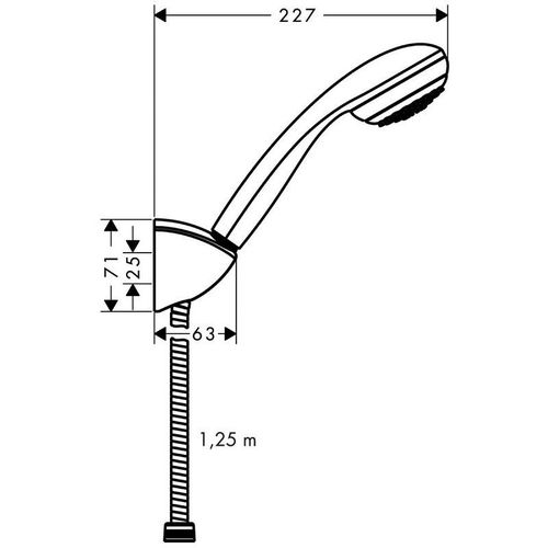 Set Porter'C 1,25m/Crometta 85 1jet (27576000)