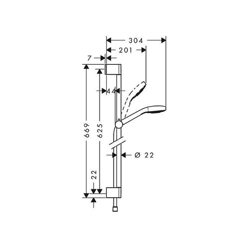 Set Croma Select S 110 1jet / Unica'Crometta 0,65m (26564400)