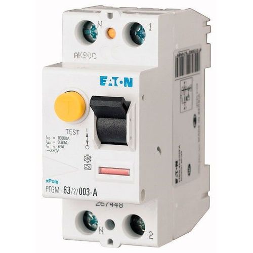 Eaton industries-Inter diff 2x63A 30mA type A