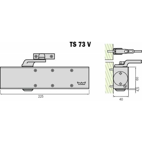 Boîtier TS73V force 2 à 4 - Blanc