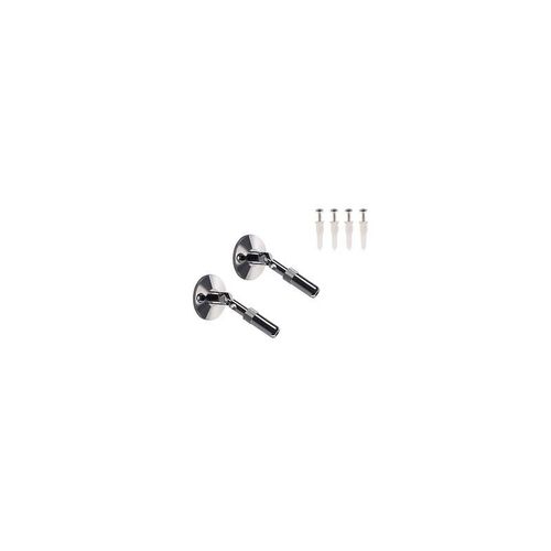 Tendeurs moyens pour câble tendu T.B.T, chrome, 2 pièces, 10 cm