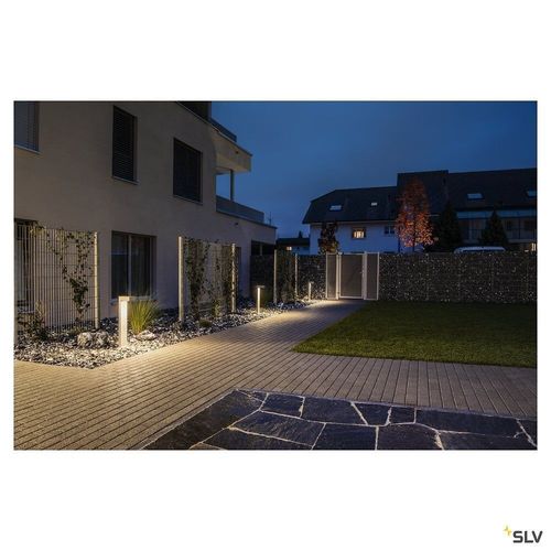 Borne Lumineuse Épurée Quadrasyl75 Grise