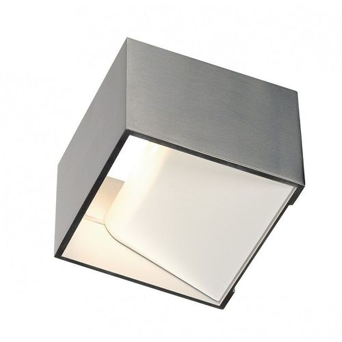 Slv Logs In Applique Led 10 Cm Aluminium/Blanche