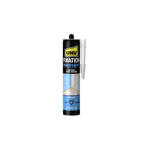 Mastic de Fixation UHU Transparent cartouche - 310 g - 33937