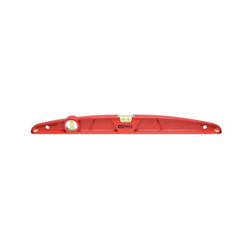 Niveau antichoc trapeze KS en aluminium avec 2 fioles, L.500 mm