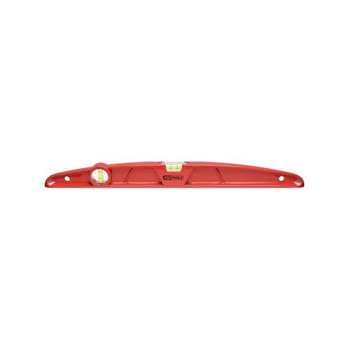 Niveau trapeze aimanté KS en aluminium, avec 2 fioles, L.400 mm