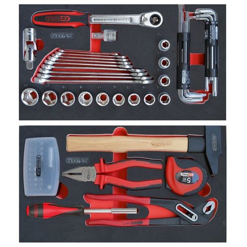 Composition de 77 outils pour servante mobile 850.0340SP KS TOOLS 800.0077