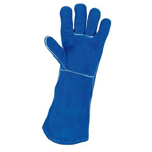 Gants de protection longs en cuir pour soudeur, XL