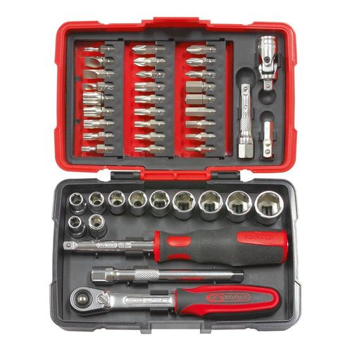 Coffret de douilles et accessoires ULTIMATE 1/4 44 pièces