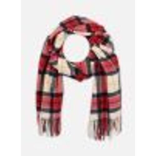 Checked Wool Scarf Par