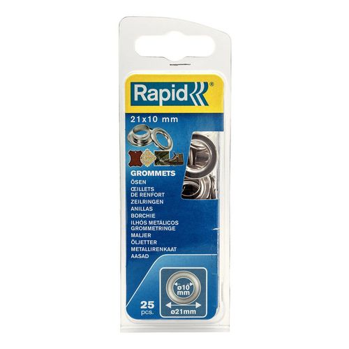 RAPID 25 oeillets de renfort 10mm