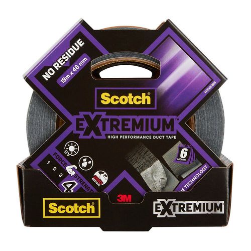 3M Toile de Reparation Extremium No Residue - Gris - 18mx48mm