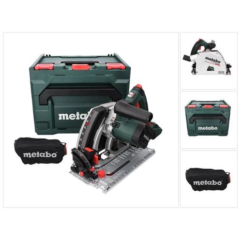 Metabo Scie circulaire plongeante sans fil KT 18 LTX 66 BL, 18V, metaBOX 340, sans batterie, ni chargeur - 601866840