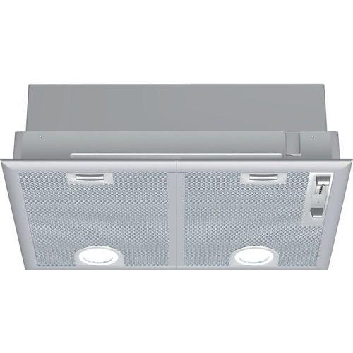 Siemens iQ300 LB55565 - Hotte - groupe filtrant - Niche - largeur : 50 cm - profondeur : 35 cm - extraction et recirculation (avec kit de recirculation supplémentaire) - argent métallique