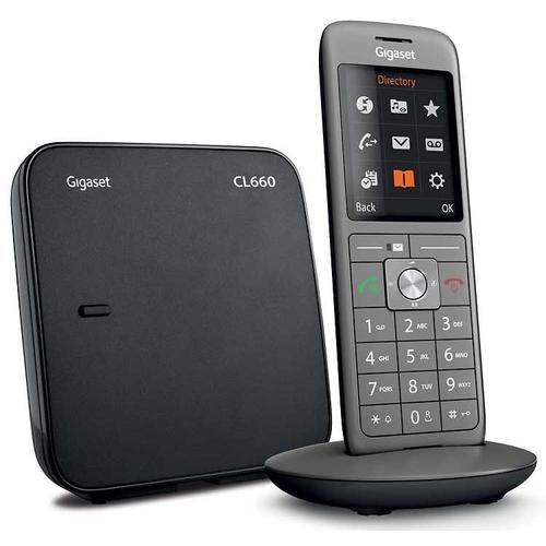 Gigaset CL660 - Téléphone sans fil avec ID d'appelant - DECT\GAP - noir, anthracite