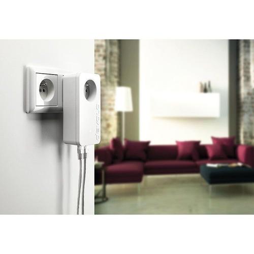 Devolo dLAN 550 duo+ - Starter Kit - pont - HomePlug AV (HPAV) - Branchement mural ( paquet de 2 )