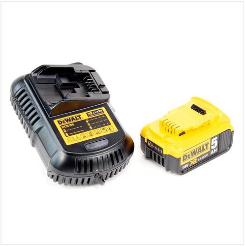 DeWalt DCD 791 P1 18 V Perceuse sans fil Brushless avec boîtier TSTAK-Box + 1x Batterie DCB 184 5,0 Ah + Chargeur DCB 105