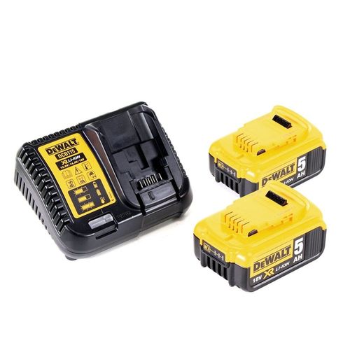 Dewalt Dcf 620 Nt 18 V Brushless Visseuse Plaque De Plâtre Sans Fil En Coffret Tstak Ii  + 2x Batteries Dcb 184 5,0 Ah + Chargeur Dcb 115 Xr