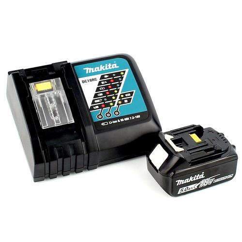 Makita Djv 180 Rt1j Scie Sauteuse Sans Fil 18v + 1x Batterie 5.0ah + Chargeur + Makpac