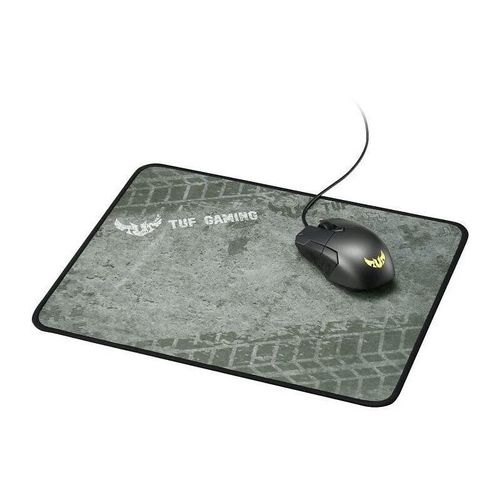 Tapis de Souris ASUS TUF Gaming P3 | Revêtement tissu - Bords anti-effilochements - Base antidérapante - Style industriel