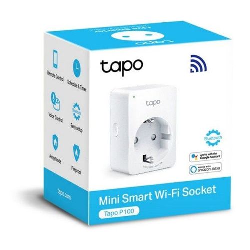 Prise Intelligente TP-Link Tapo P100 2300W Blanc