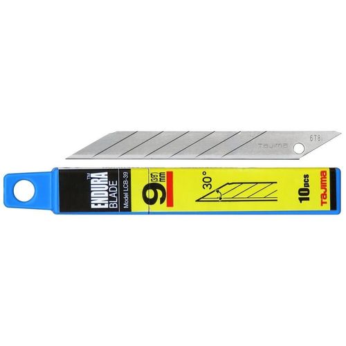 Carte de 10 lames pour Cutter effilée 9 mm - 4780485 - Tajima