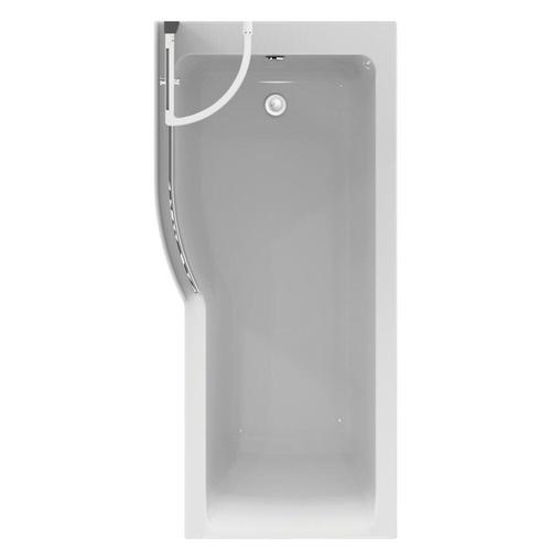 Ideal Standard Baignoire Pour Bain/douche170x80 Asymétrique Connect Air Gauche Blanc