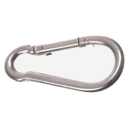 Lot de 2 mousquetons en acier zingué Ø 8x80mm
