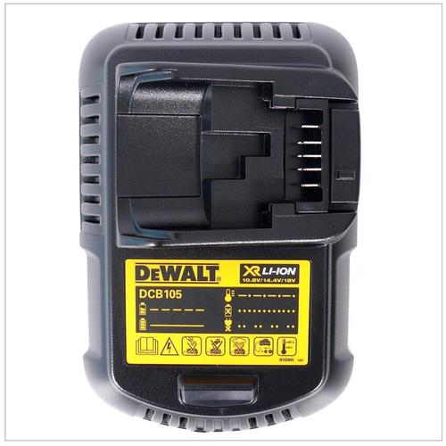 Pack 3 batteries XR 18V 5Ah Li-Ion + chargeur DEWALT