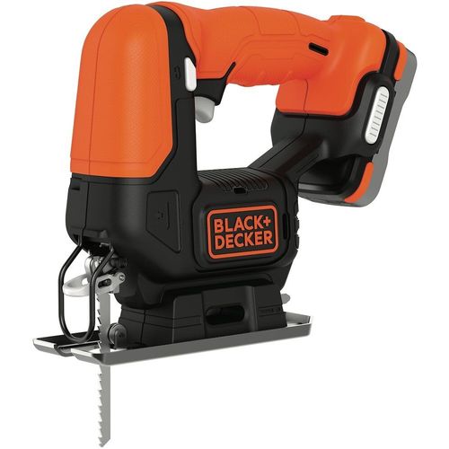 BLACK+DECKER BDCJS12N-XJ Scie Sauteuse sans Fil, 12 V, Noir