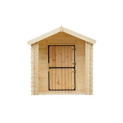Maison En Bois Pour Enfants - Maison De Jeux Pour L'extérieur 175x130xh145cm/1.1m2 - Maison Jardin Enfant Exterieur Bois - Maison D'été Extérieure Timbela M501