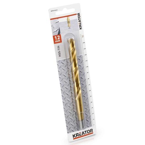 Foret métaux en titane HSS Ø 12x151mm