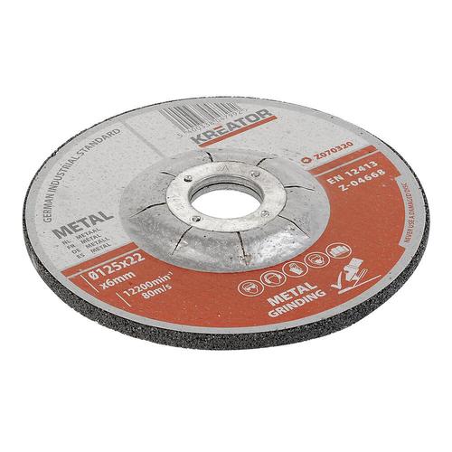 Disque Ebarber Metal 125X6