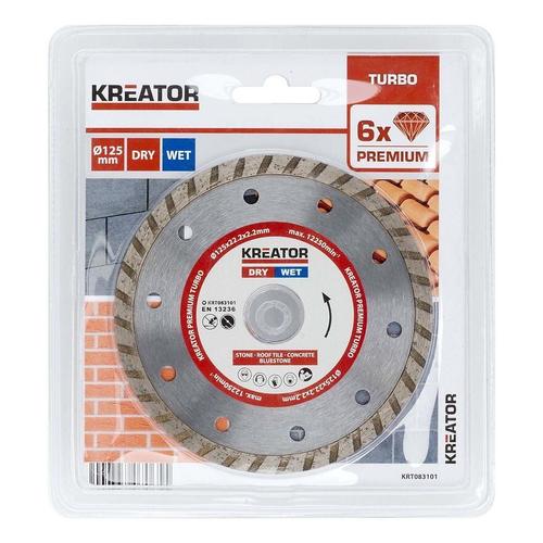 Disque diamant universels turbo - Alésage 22,2 mm 1 disque 125 mm 2,2 mm