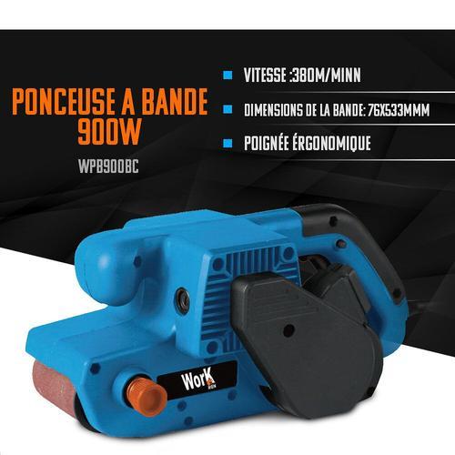 PONCEUSE A BANDE 900W WORK MEN WPB900BC