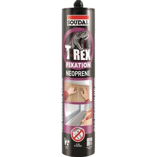 Cartouche de colle néoprene t-rex 390 gr - 130436 - Soudal