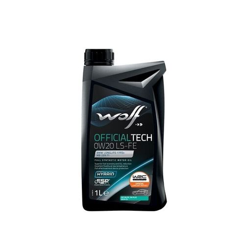 Wolf - Huile Moteur Official Tech 0w20 Ls-Fe - 1l - 8339271