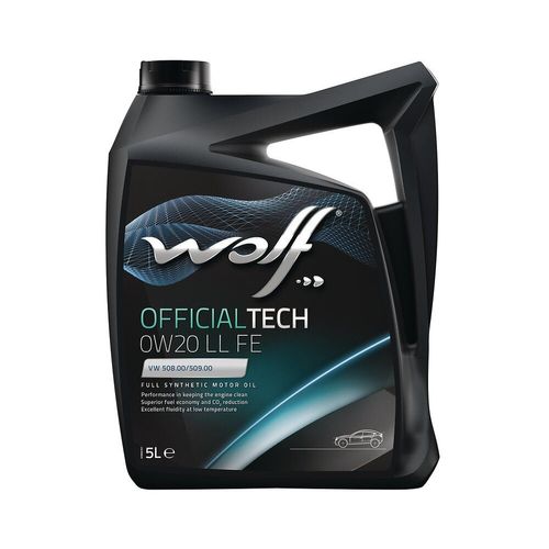 Wolf - Bidon 5l Officialtech 0w20 Ll Fe - 8331336
