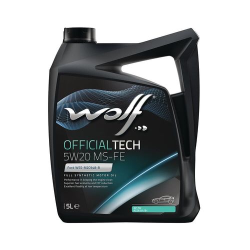 Wolf - Bidon Officialtech 5w20 Ms-Fe 5l - 8320385