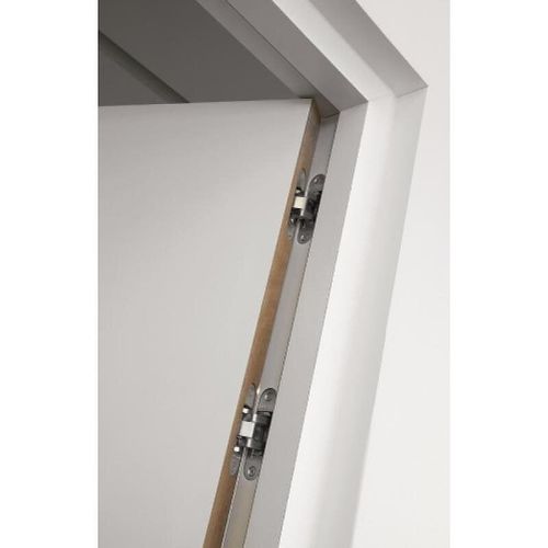 Paumelles techniques invisibles en zamak - Medium noir mat 9005 boîte de 3