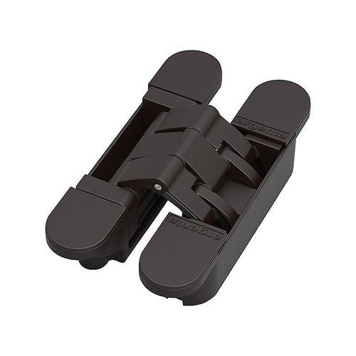Paumelle invisible - menuiserie bois - H120mm - Ombre noir ARGENTA
