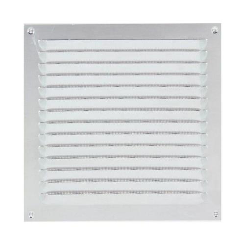 Grille estampée 436 Renson 400 x 400 mm anodisé argent