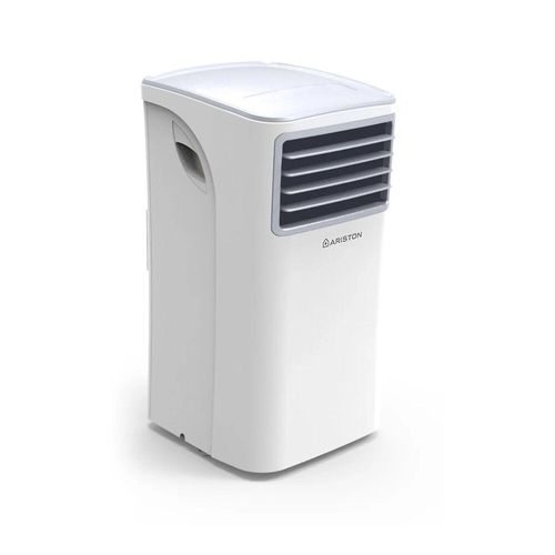 Ariston Mobis 8, Climatiseur Mobile Compact 3 en 1, 8.000 Btu/h, Air Pur, Classe Energétique A