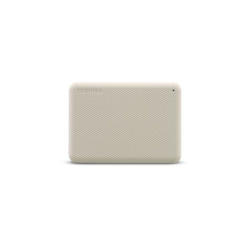 Toshiba Canvio Advance - Disque dur - 1 To - externe (portable) - 2.5" - USB 3.2 Gen 1 - beige clair