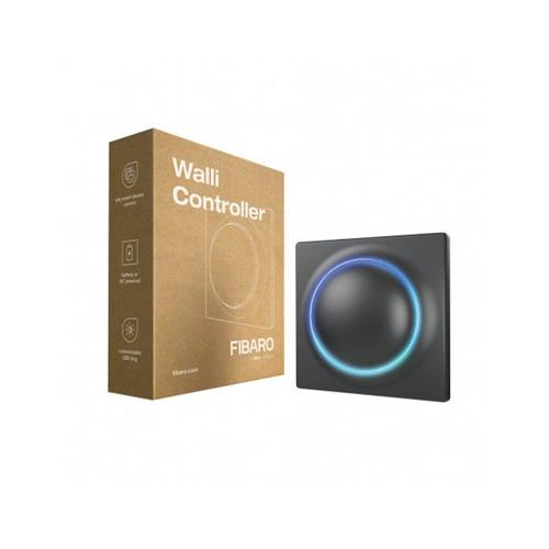 FIBARO - Interrupteur mural sans fil Z-Wave+ 700 Fibaro Walli Controller Anthracite