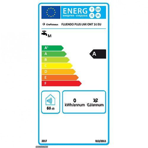 Chaffoteaux-Chauffe-Eau Gaz Instantané Fluendo Plus Ont B 14 Ng Eu Classe Énergétique Ecs B Réf. 3632223