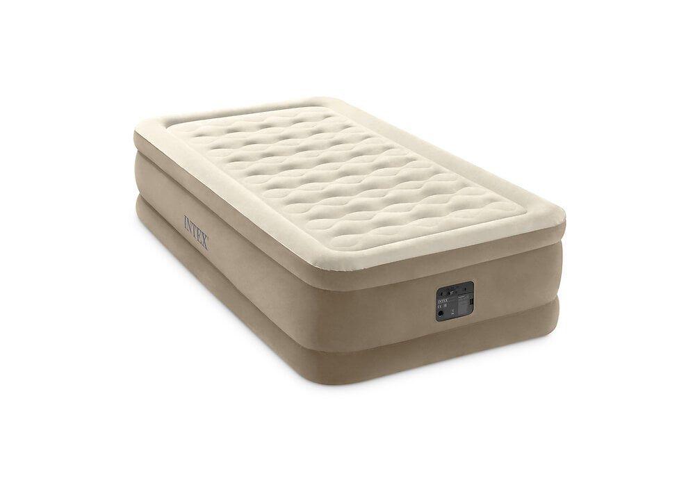 Intex Matelas gonflable Downy Fiber Tech 1 place, Dimensions 191 x