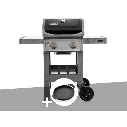 Barbecue Gaz Weber Spirit Ii E-210 Gbs + Plancha + Housse Offerte